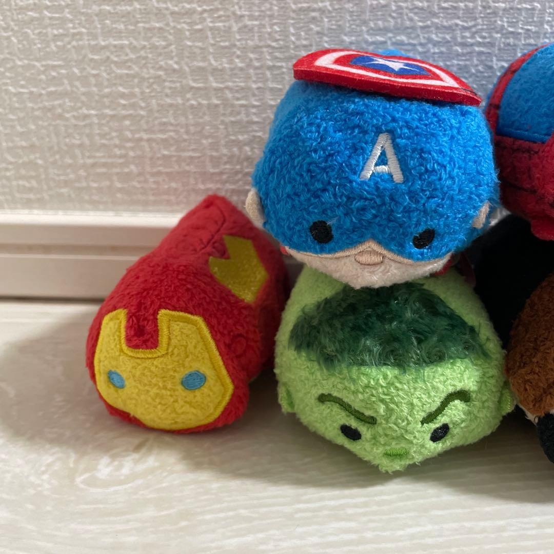 マーベルツムツム　6体セット　ディズニー　マーベル