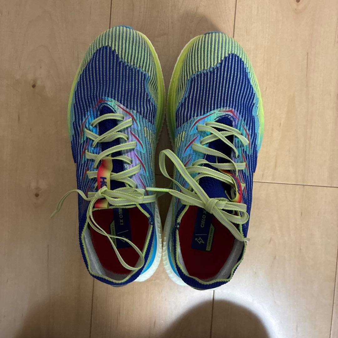 【美品】HOKAホカオネCIELO X1 26.0cmシエロ ランニングシューズ