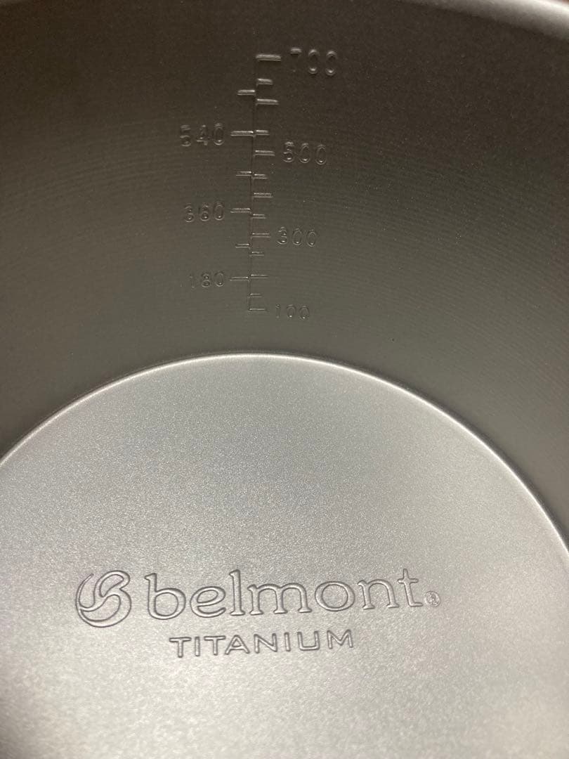 Belmont 深型チタンシェラカップbm427 bm428 bm339 3個
