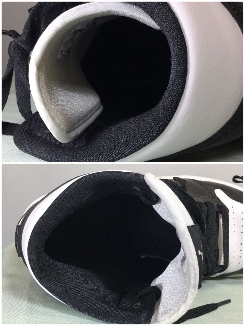 メンズバスケシューズ AIR JORDAN 1 MID WHITE/BLOCK
