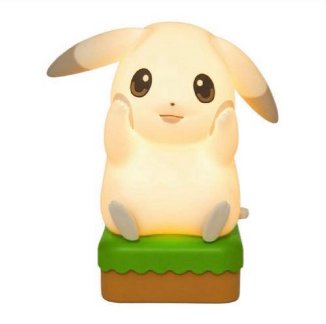 新品 LEDライト ぽこ あ ポケモン ピカチュウ（うすいろ） 3個