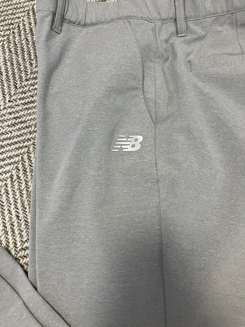 【美品】New Balance ゴルフパンツ グレー