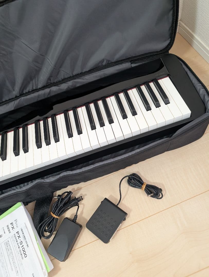 【美品】CASIO 電子ピアノ カシオPX-S1000 2021年製 ケース