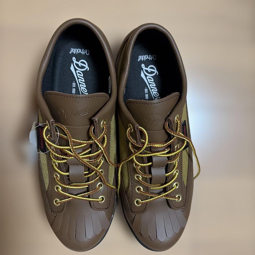【未使用】ブリーフィング　Danner ブラウン ゴルフシューズ　26.5