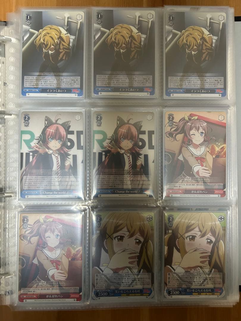 ヴァイスシュヴァルツ　引退品　デッキ　デッキパーツ　プレイマット