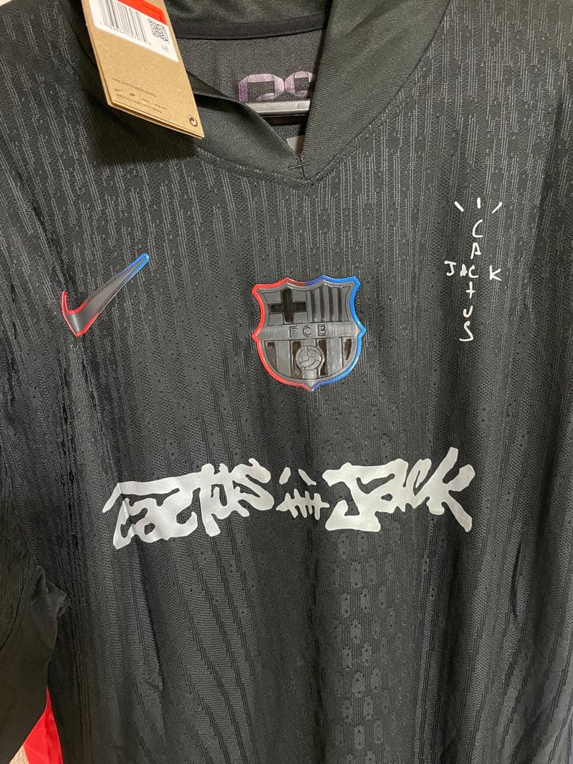 k*i様 バルセロナ　選手支給品　24/25アウェイユニフォーム　ガビ 限定デザ