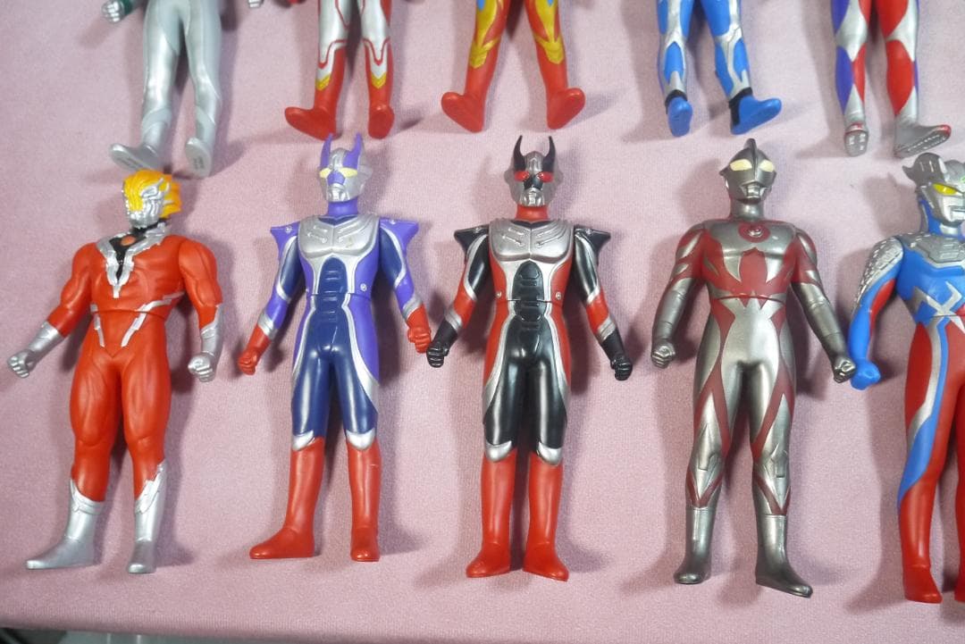 ウルトラヒーローシリーズ　800サイズ　新金型ソフビ　37体セット