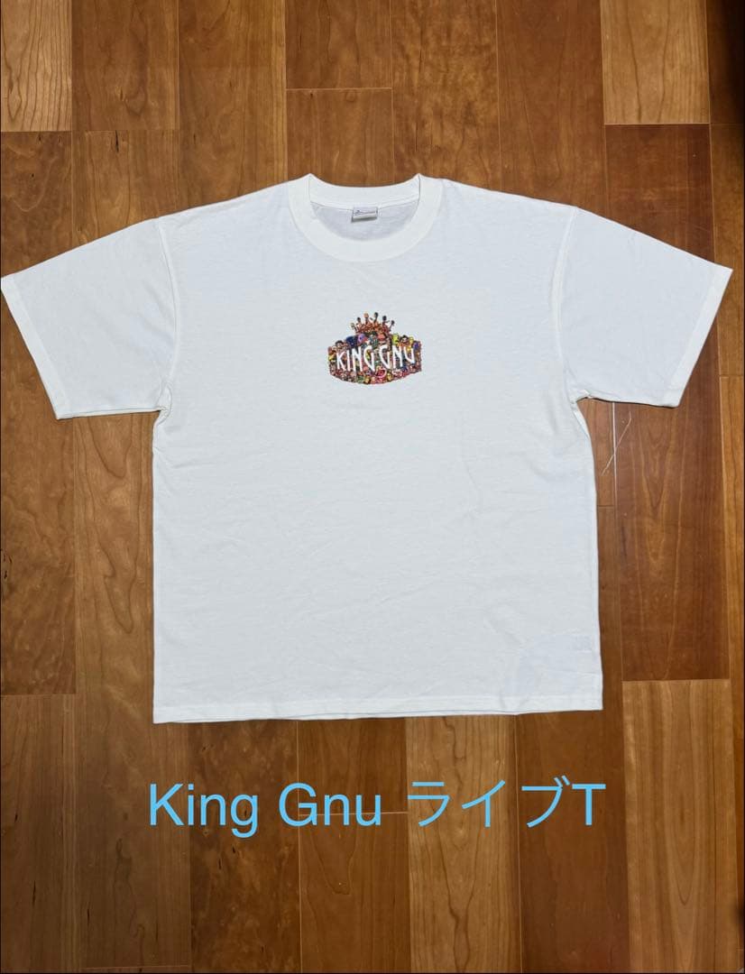 ミュージシャン KING GNU ANNIVERSARY TEE [WHITE] XL
