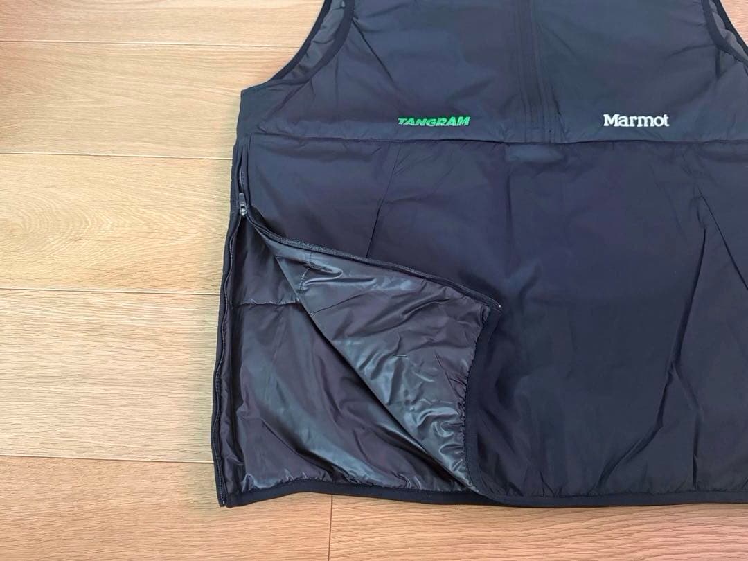 マーモット　タングラム　インシュレーションベスト　ブラック　XL