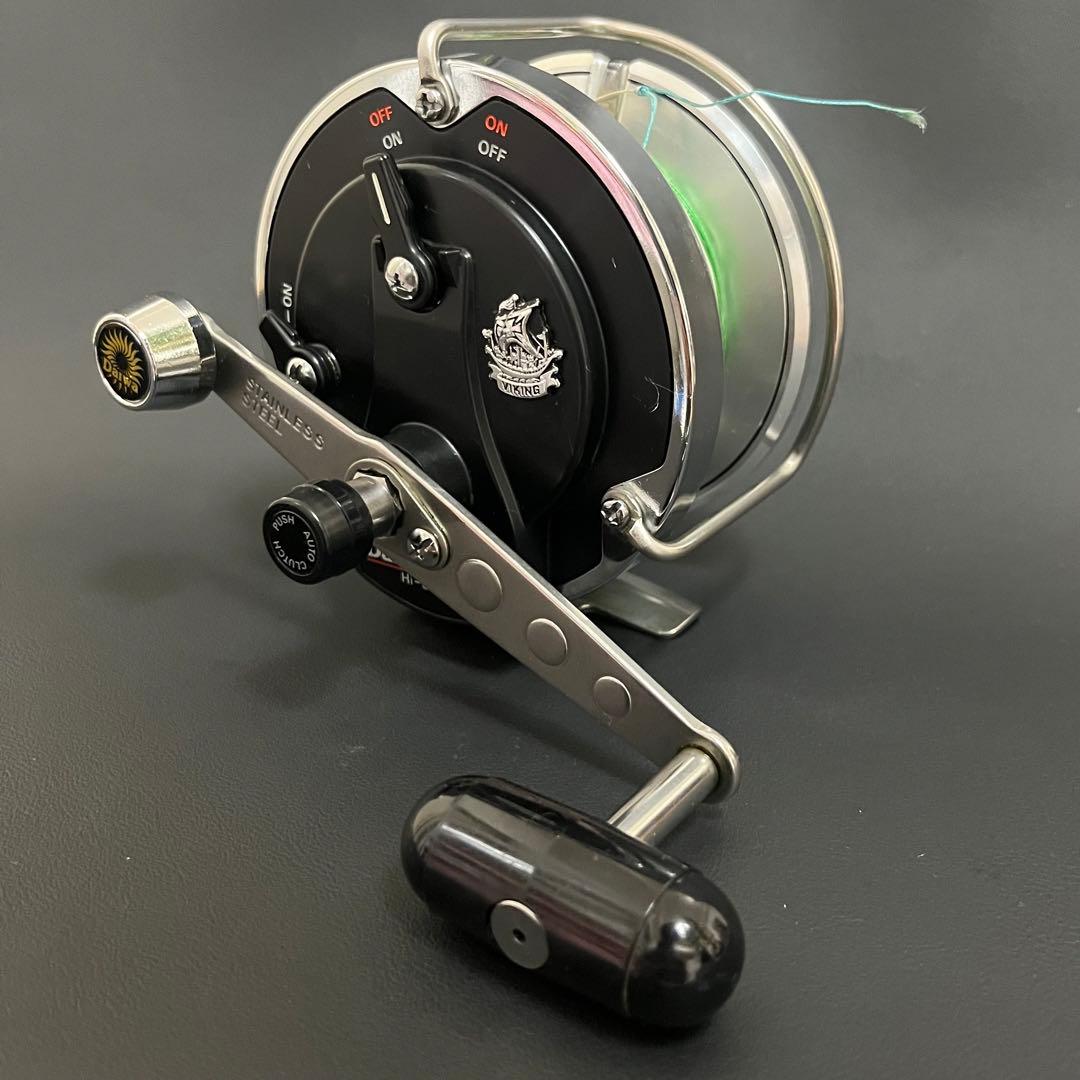 【名機/極美品】ダイワ バイキング GS-88 Hi-SPEED 船・筏リール
