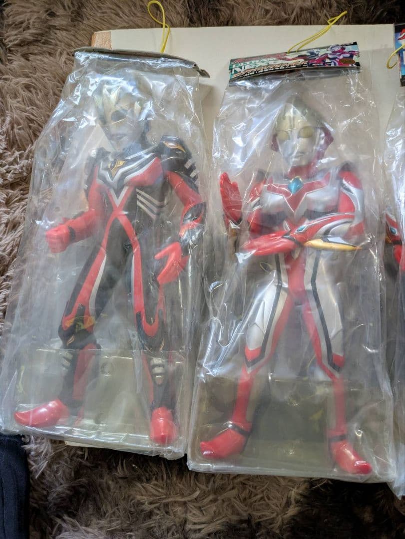 ウルトラマンネクサスビッグサイズソフビフィギュア４体セット