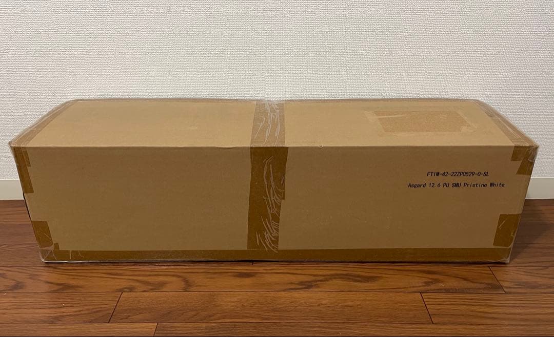 新品 ノルディスク Asgard 12.6 PU Pristine White