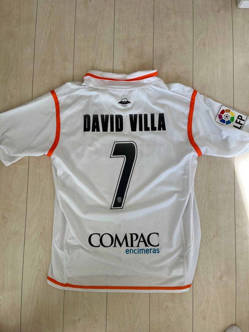 で*ち様 バレンシア 2007-08 ホーム #7 DAVID VILLA ダビ