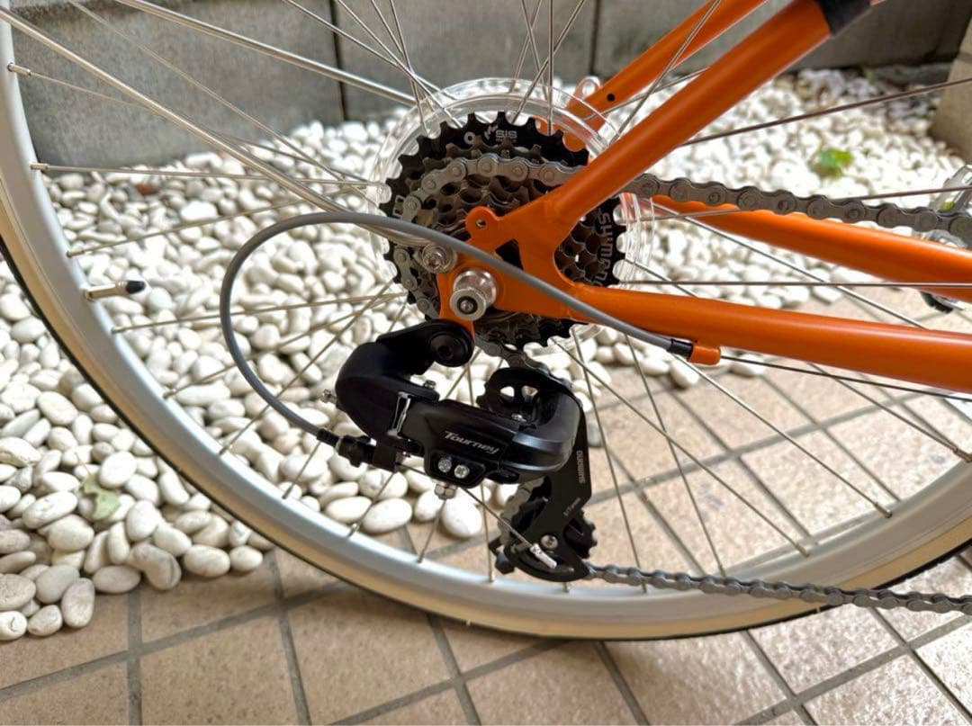 新品未使用 Panther シティサイクル 26インチ Orange