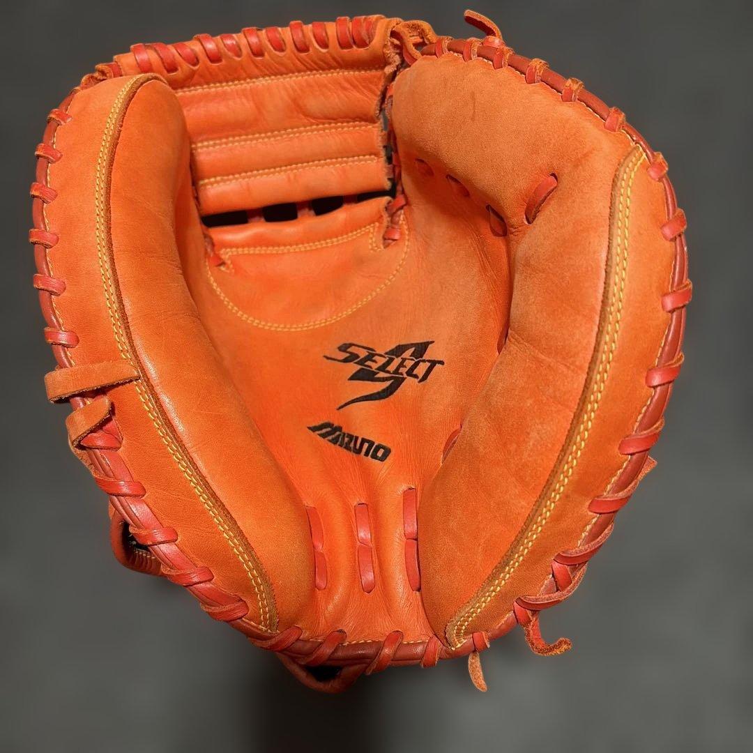 Mizuno Select9 軟式グローブ オレンジ