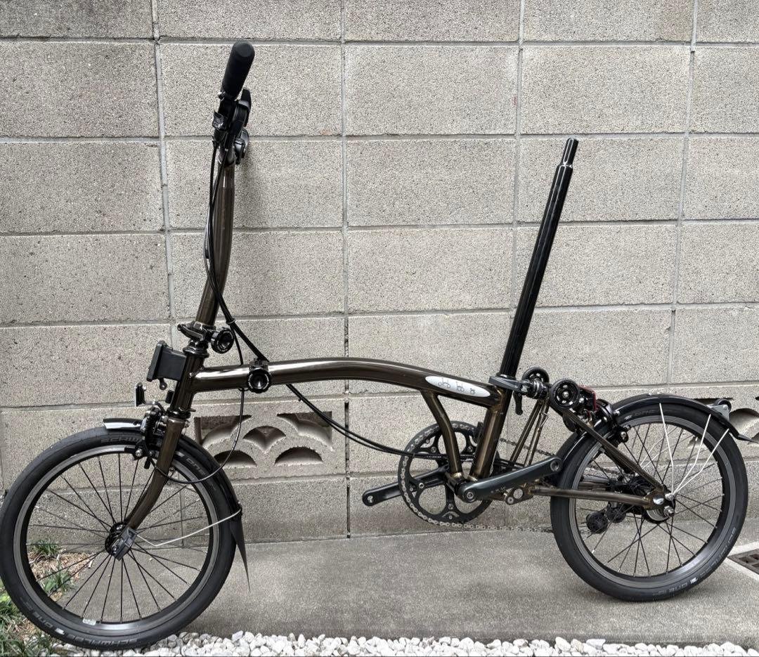 自転車本体 Brompton C-Line Raw lacquer 6 speed