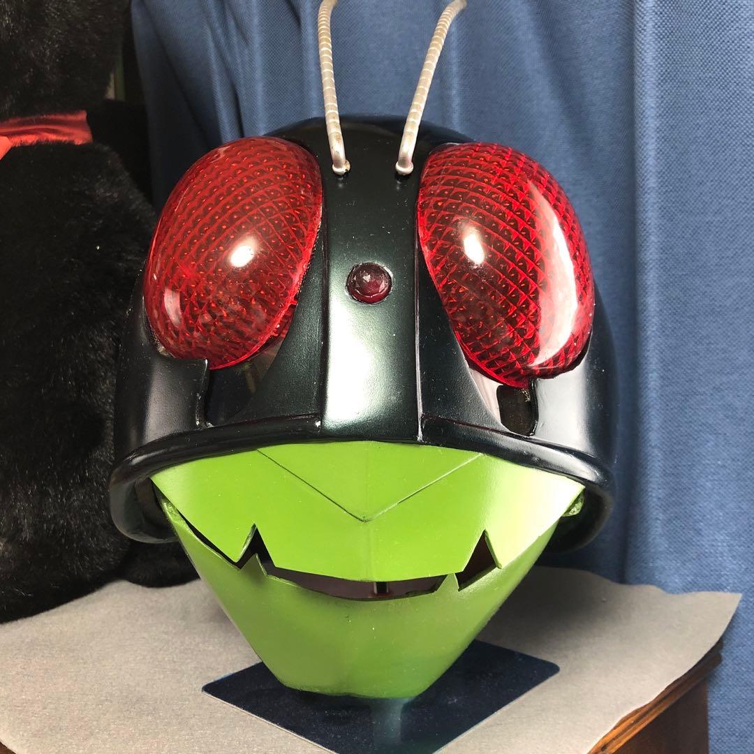 オマケ付き！仮面ライダー1号特撮ヒーローアトラク1/1マスク原作版