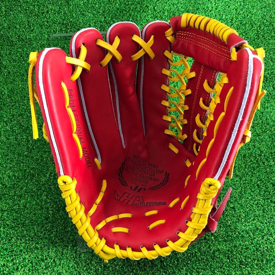 ハタケヤマ HATAKEYAMA 外野手用 硬式グローブ 左投げ kt445