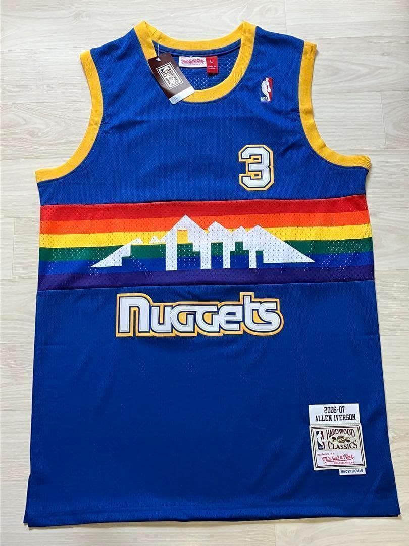 ★未使用品 NBA　IVERSON アレン・アイバーソン ユニフォーム ナゲッツ