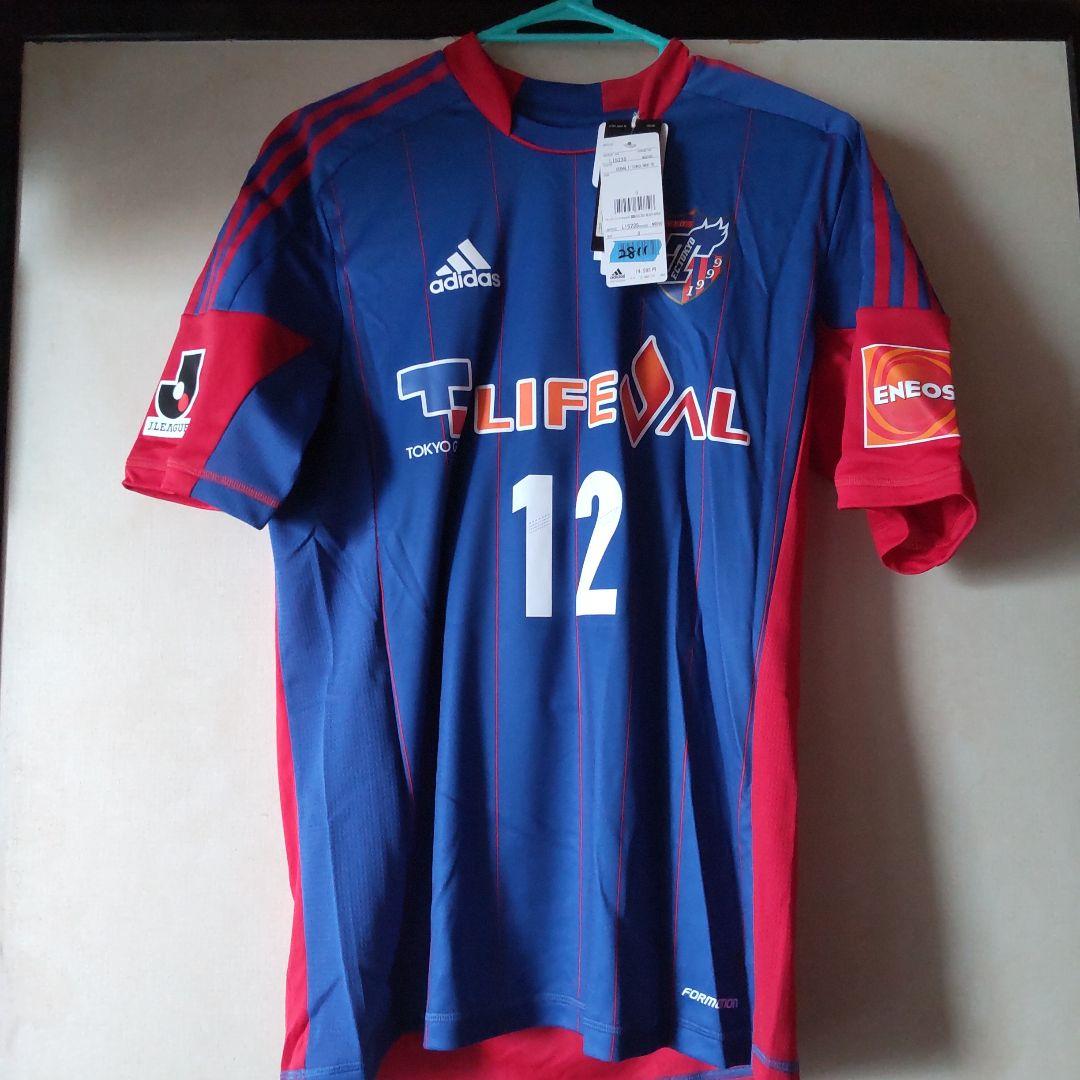 新品adidas2012ＦＣ東京オーセンティックユニフォームＮｏ．１２サポーター