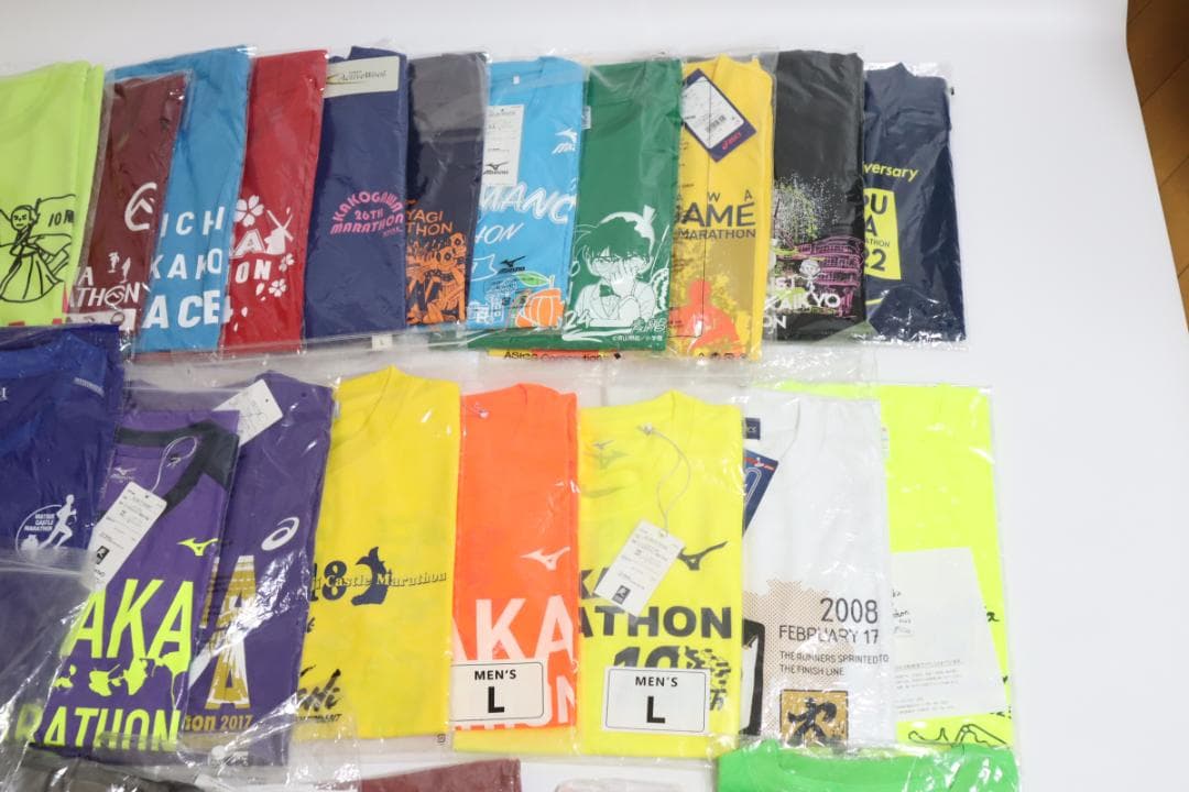 マラソン大会Tシャツ 30枚セット メンズ