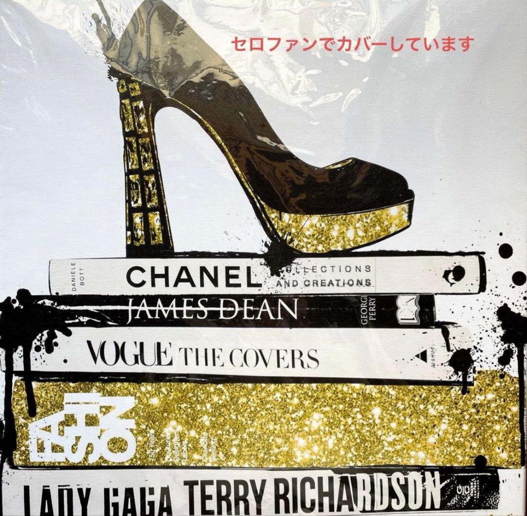 【OliverGal】オリバー・ガル　アート　絵画　BLACK &GOLD
