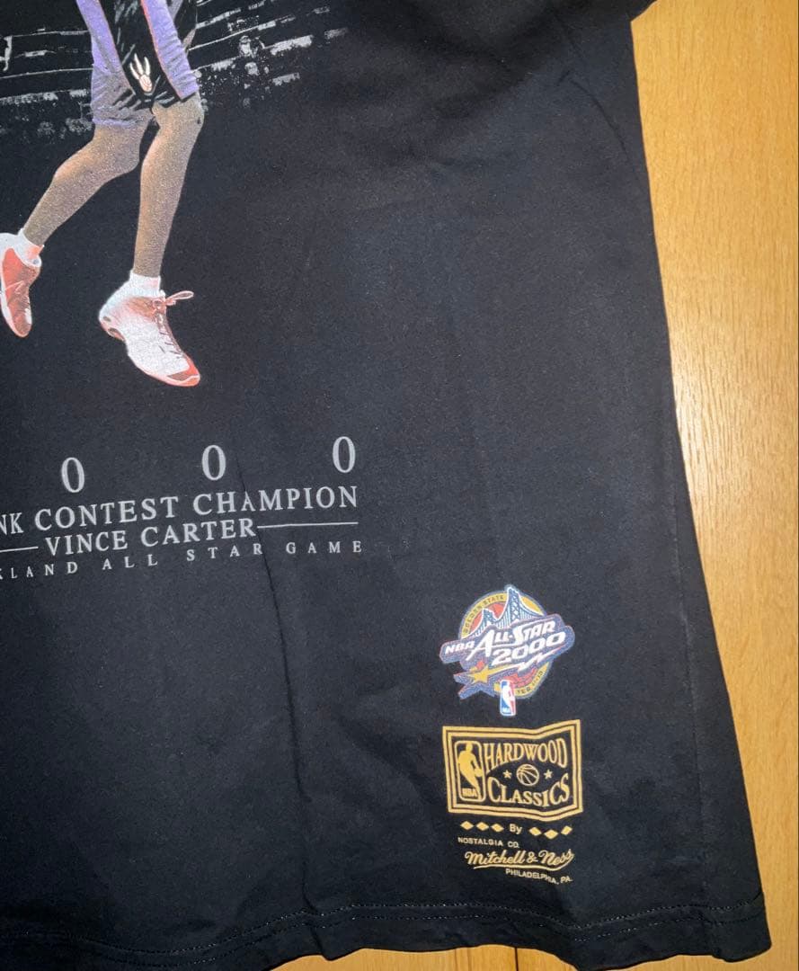 NBAヴィンスカーター 2000年スラムダンクコンテスト 優勝記念Tシャツ L