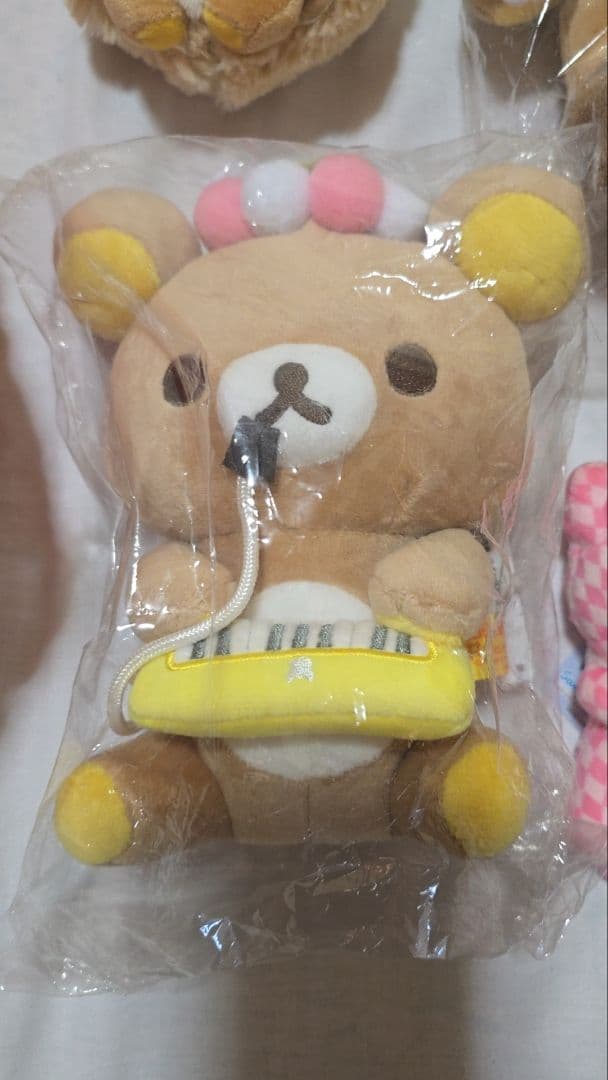 現状品 リラックマ キイロイトリ ぶらさげぬいぐるみ/ぬいぐるみ まとめ