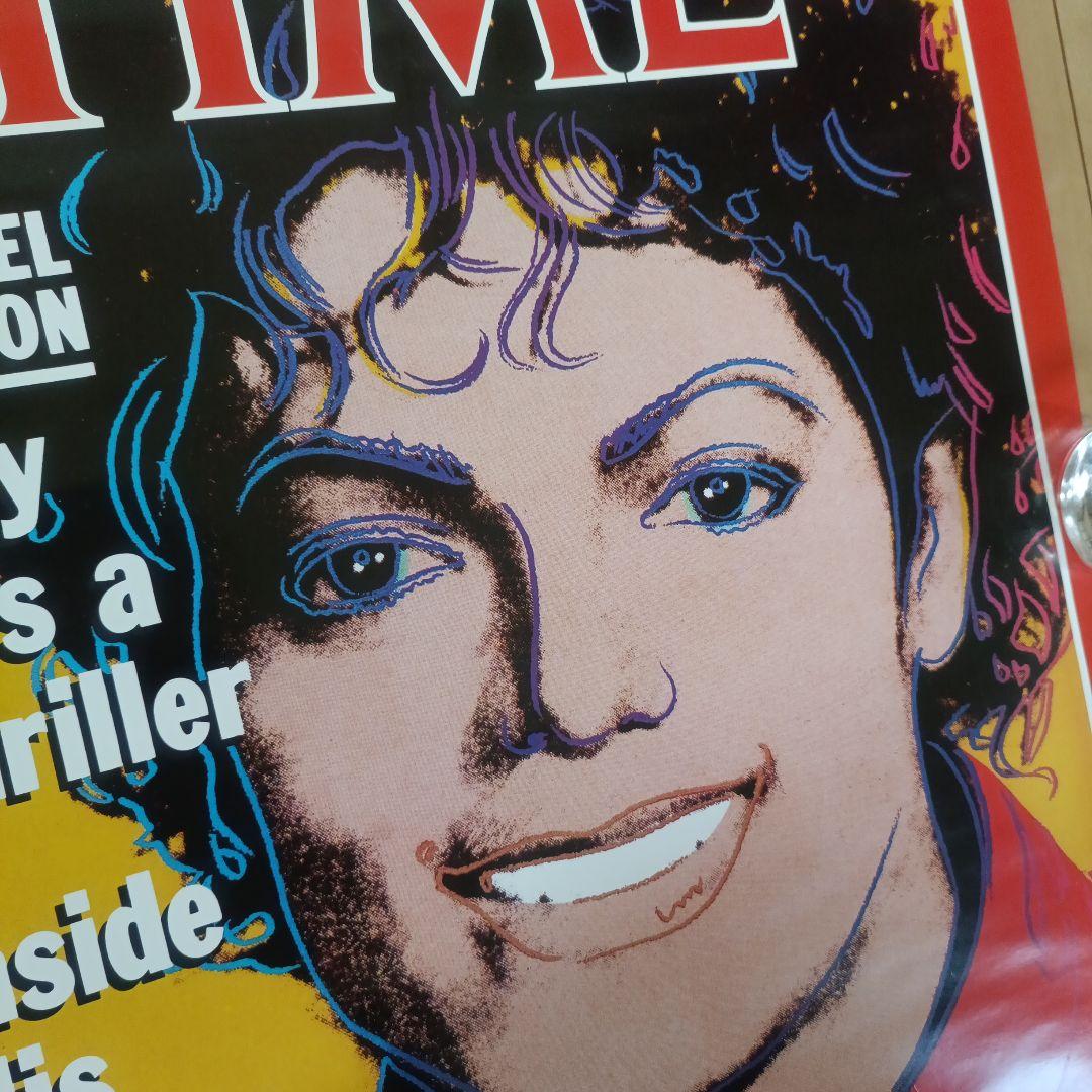 MICHAEL JACKSON 1984 雑誌TIME 表紙ポスター 米国版