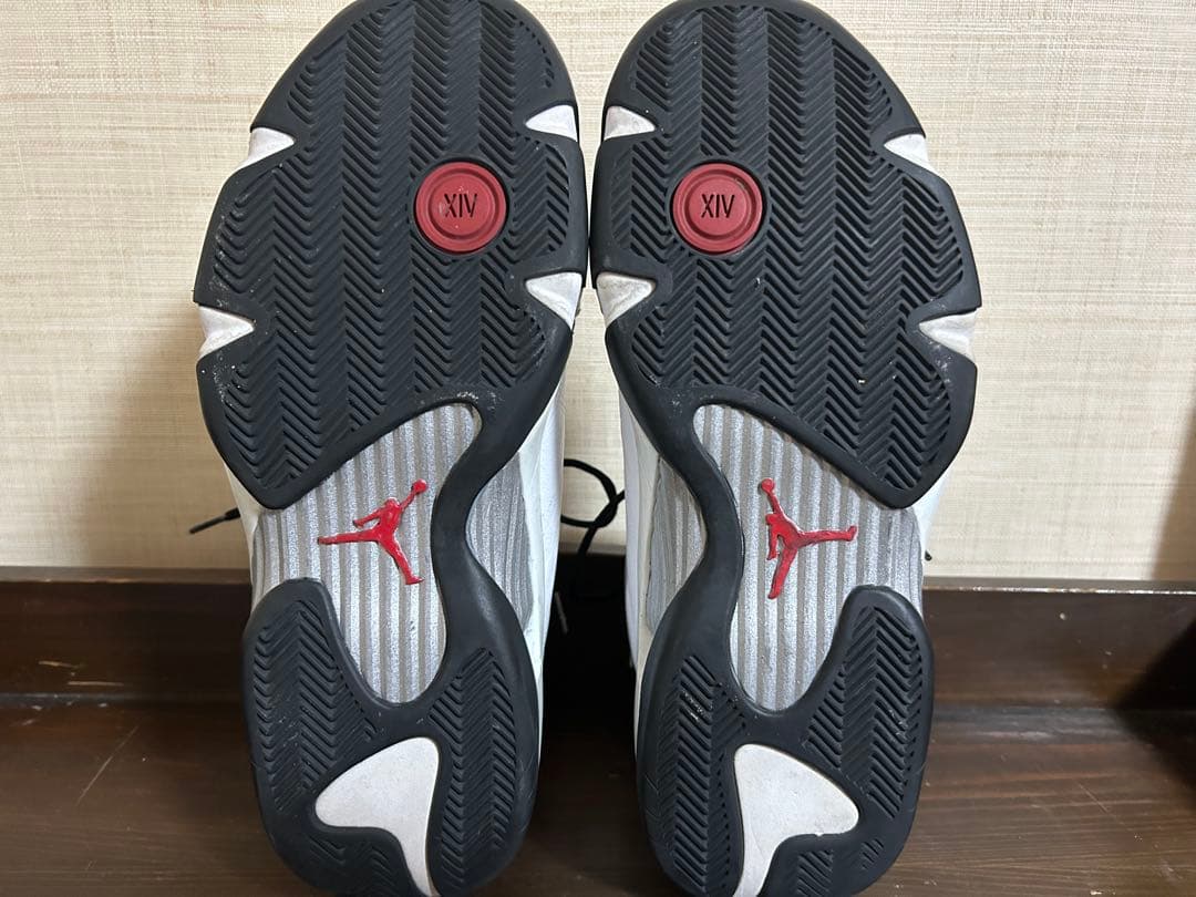 Air Jordan 14 ホワイト/ブラック/レッド
