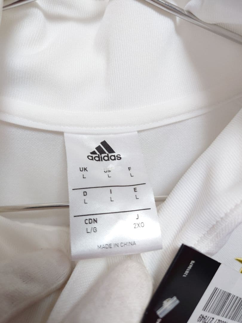 未使用　adidas　アルゼンチン代表　ハーフジップ　トレーニングウェア