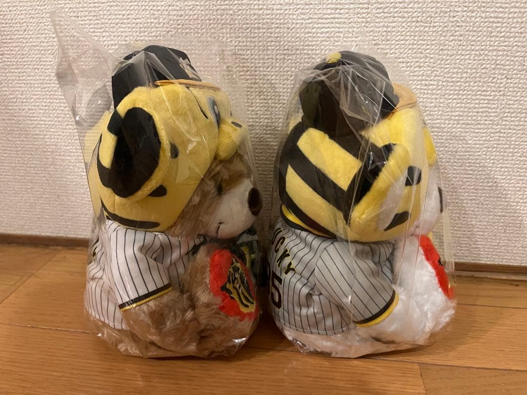 ご当地ベア　阪神タイガース　ホーム＆ビジター