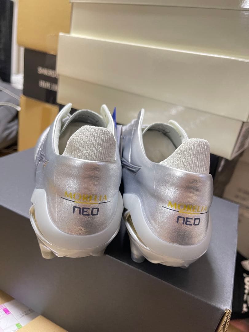 Mizuno モレリアネオ NEO 4 JAPAN ギャラクシーシルバー×ネイビ
