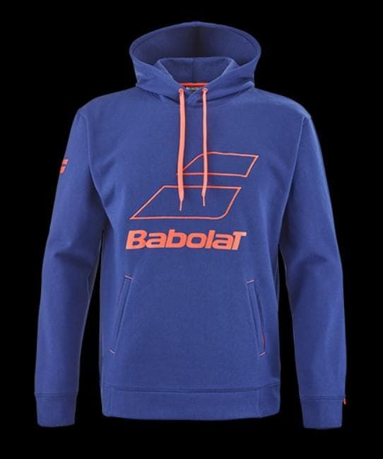 BABOLAT（バボラ）Big Logo フードパーカー（EU:L）Navy