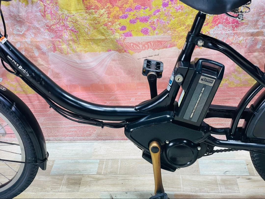 ZK3696 電動自転車 ヤマハ パスバビー 子供乗せ 20インチ 送料無料