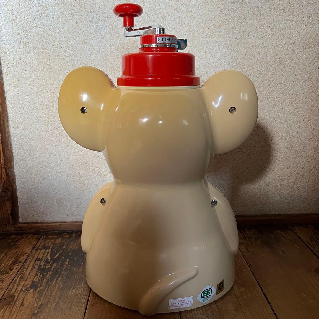 レトロ　かき氷機　タイガー氷削り器　きょろきょろジェリー　トムとジェリー