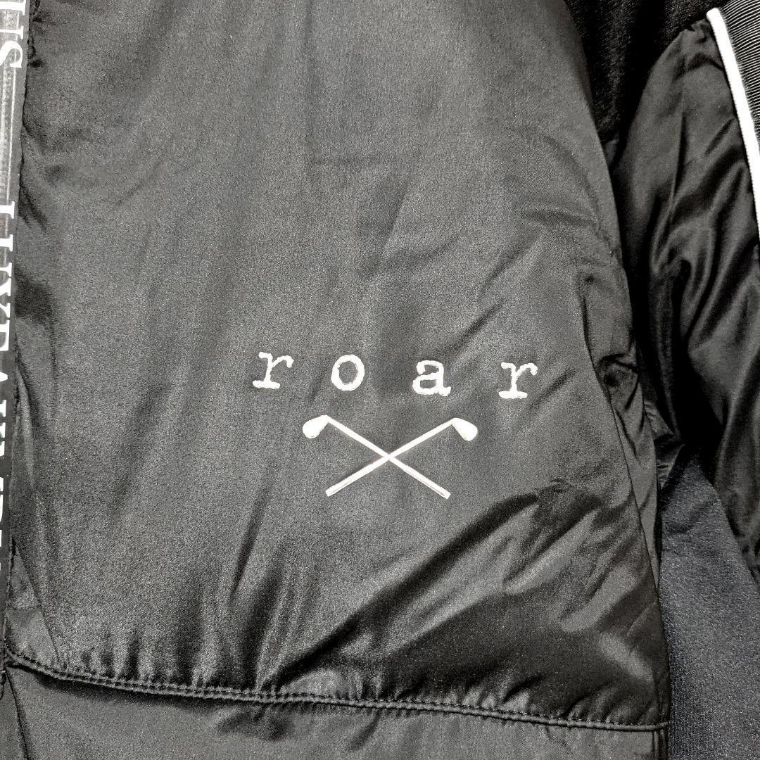 新品✨LUXEAKMPLUS×roar コラボ スリーブロゴ 中綿ブルゾン XL