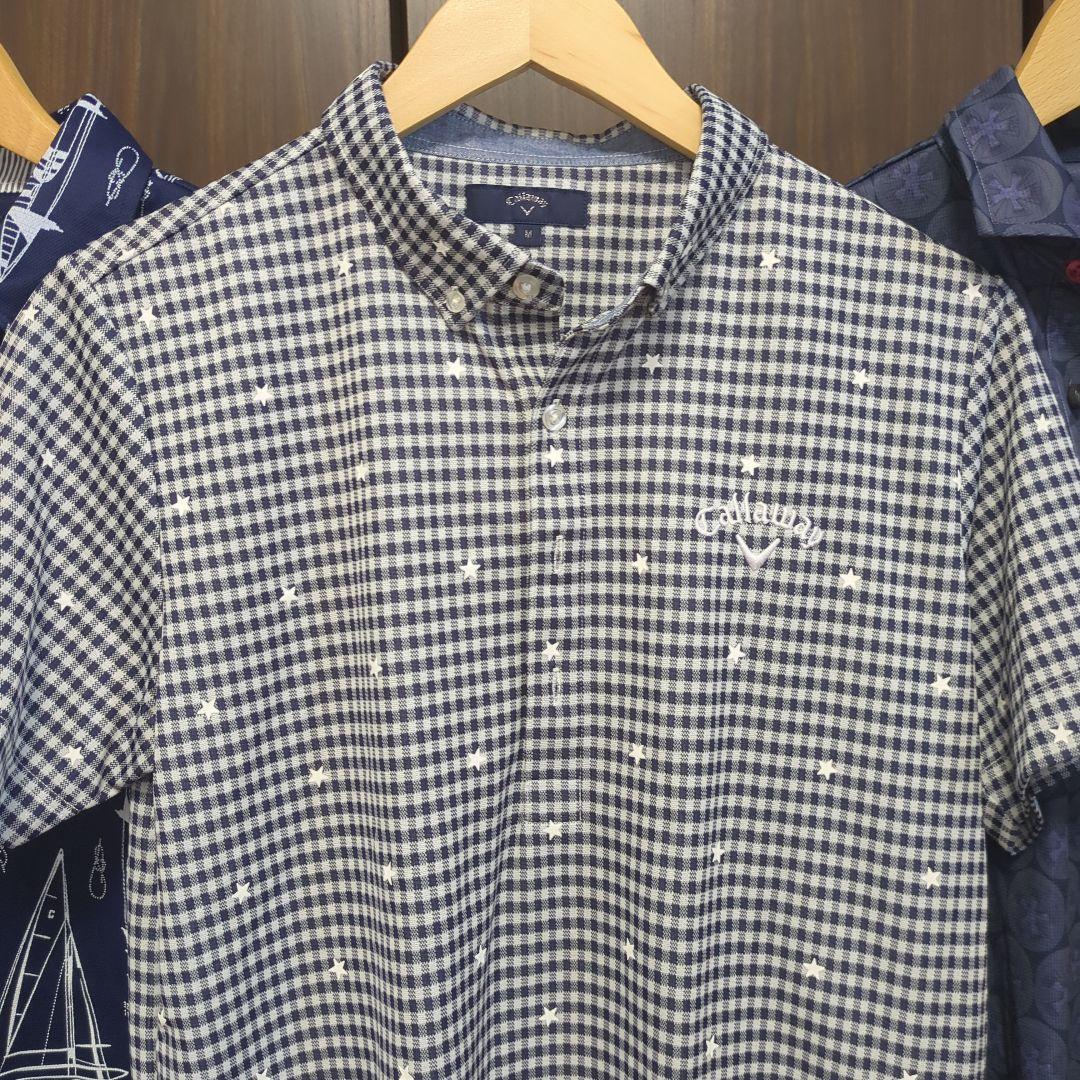 美品　Callaway　キャロウェイ　ゴルフ　シャツ　Mサイズ　3点