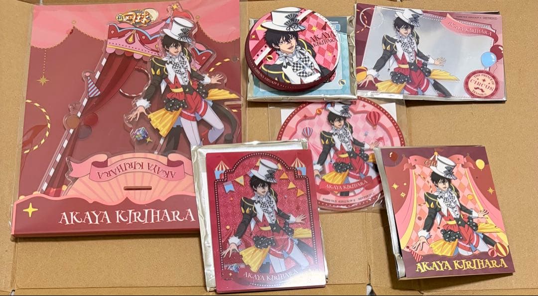 海外ポップアップ 新テニスの王子様　アクリルスタンド　特典　セット　切原赤也