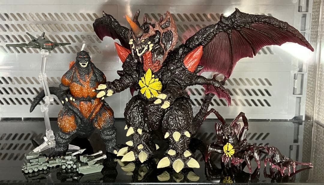 HGX ゴジラ 全7種セット 台座付き