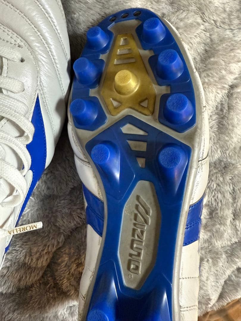 Mizuno Morelia サッカーシューズ ホワイト/ブルー