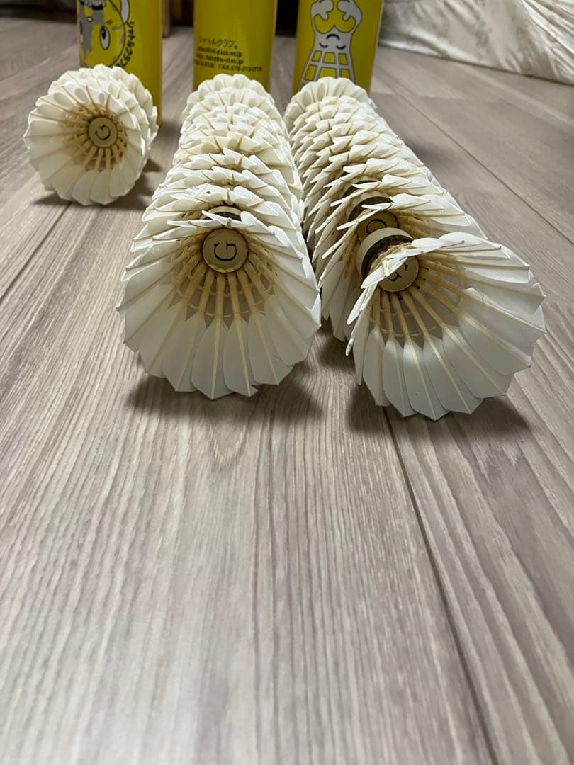 【中古・長期保管品】バドミントンシャトル シャトルクラブタイプG 4番 28球