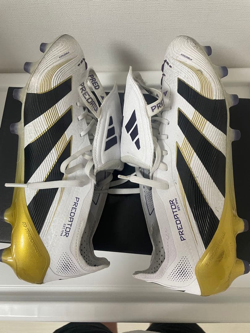 fuki adidas プレデターエリート サッカーホワイト/ゴールド