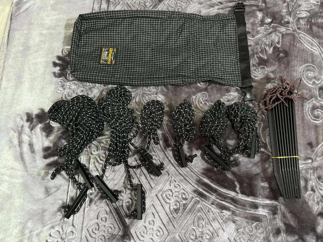 【美品】アーバンフォレスト タープ フルセット ブラック 幕男