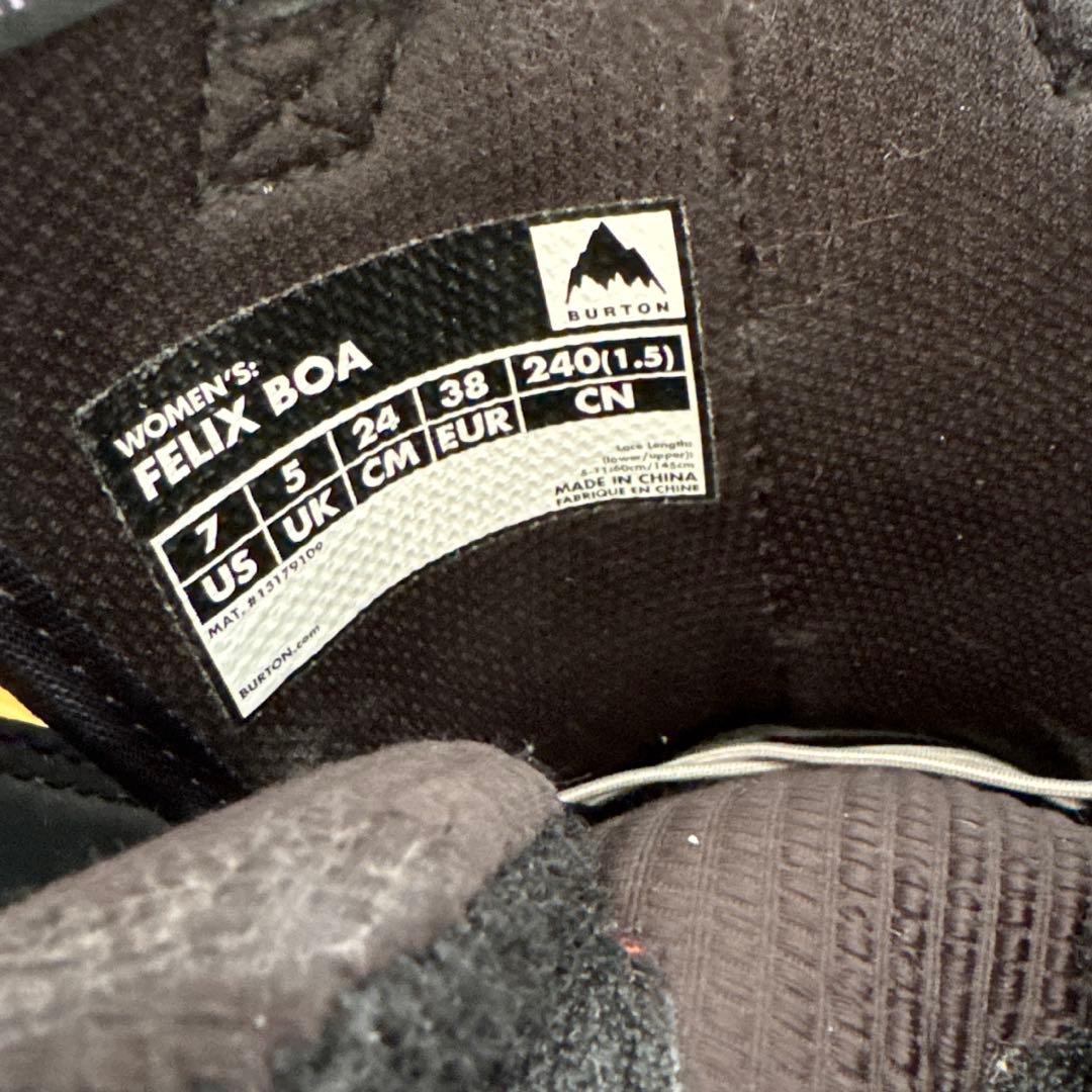 バートン　FELIX BOA 24センチ　23-24モデル
