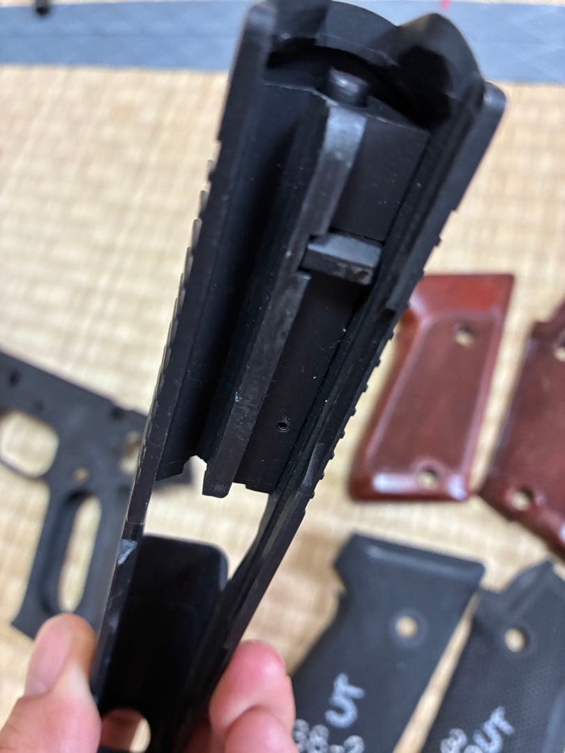 タナカP220用グリップセット＋ABSフレーム