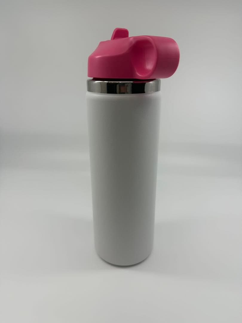 Hydro Flask 20 oz Wide Mouth ネオンピンク ホワイト