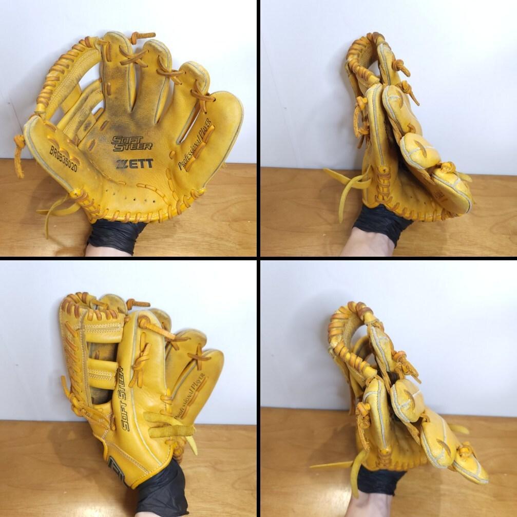 ZETT ゼット ソフトステア シリコンラベル M球対応 内野用 軟式グローブ