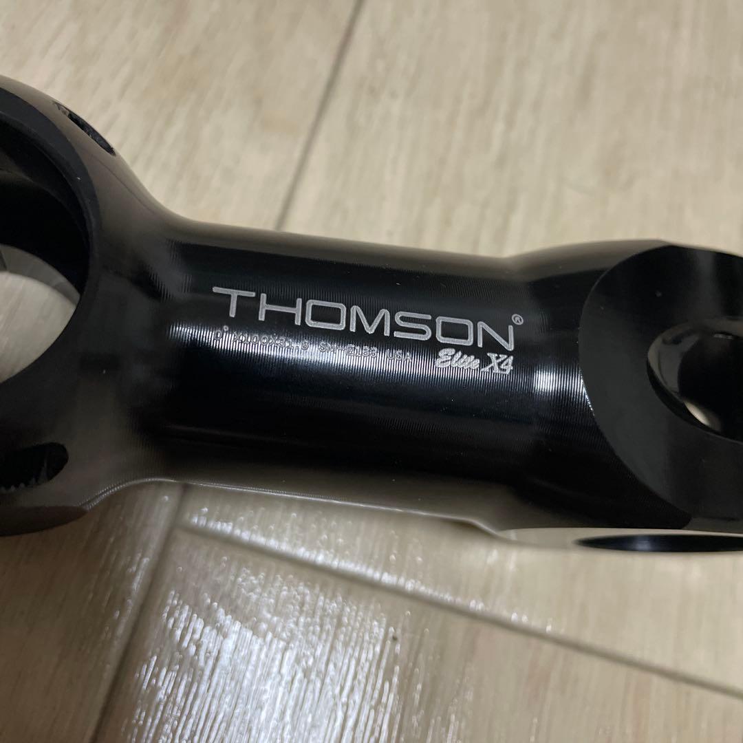 THOMSON Elite X4 ステム 0° 31.8mm ブラック100mm