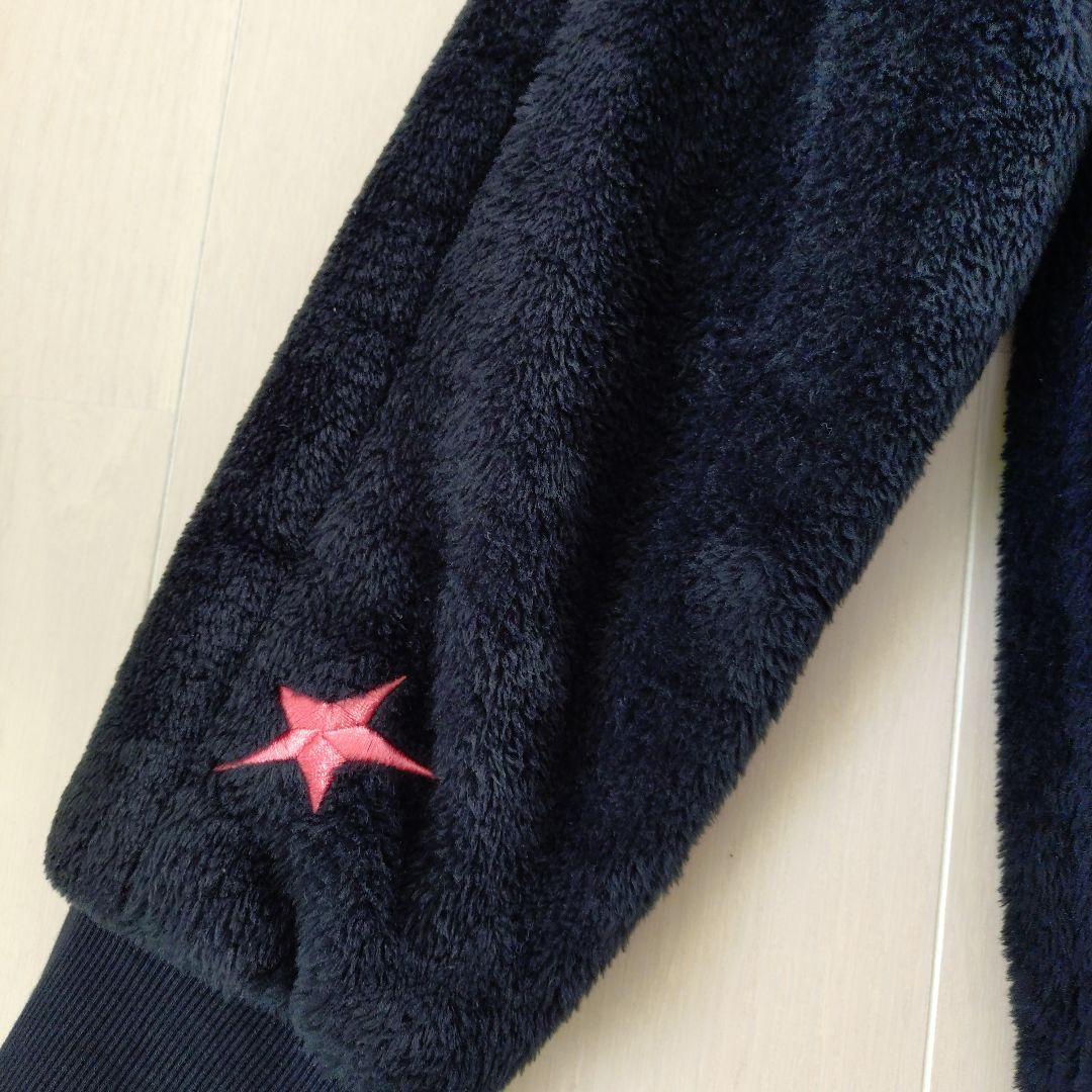 range フリースジャップアップ　ブラック　Lsize　jesse着用モデル